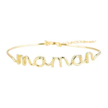 BAM-Bracelet Mom golden Brass-Women
BAM-Bracelet Mom golden Brass-Women