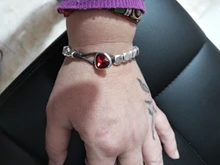 Anslow-pulsera de cristal rosa y azul para mujer, nuevo diseño hecho a mano, cuerda de envoltura, cuentas, regalo, joyería para mujer, LOW0735LB