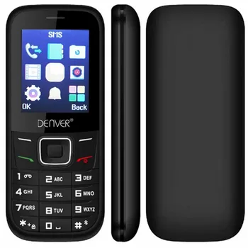 Mobile telephone for older adults Denver Electronics FAS-18100M 1,77" TFT SMS MICRO USB Black
Mobile telephone for older adults Denver Electronics FAS-18100M 1,77" TFT SMS MICRO USB Black