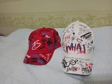 Snapback Hat Cap Baseball-Caps Graffiti Girl Kids Fashion Children Hip-Hop-Hat Printed