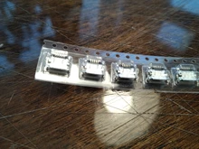 10 unids/lote 5Pin Micro USB 5pin larga pin SMD conector hembra para teléfono móvil Mini USB jack PCB de soldadura socket