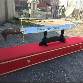 Handmade Turkish Real Sword Sharp wolf Turk history Sword 4116-4034 Quality Stainless Steel Tempered Hand sword Blade
Handmade Turkish Real Sword Sharp wolf Turk history Sword 4116-4034 Quality Stainless Steel Tempered Hand sword Blade