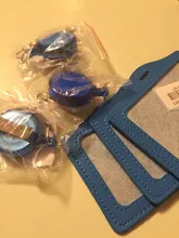 Soporte de tarjeta de identificación de PU de estilo Horizontal con logotipo retráctil, carrete de insignia, Clip de soporte de tarjetas credenciales, suministros escolares de oficina