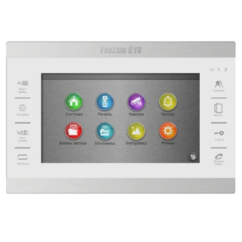 Monitor video door Falcon Eye Cosmo plus. Screen: 7 ", CVBS, microSD, recording: Yes, panels: up to 2, cameras: up to 2, built-in PSU
Monitor video door Falcon Eye Cosmo plus. Screen: 7 ", CVBS, microSD, recording: Yes, panels: up to 2, cameras: up to 2, built-in PSU