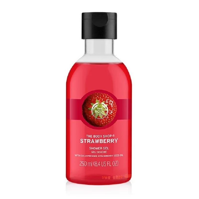 The Body Shop Strawberry Shower Gel Washer 250 ml Moisturizing Nourishing Dry Skin Normal Fresh Smell Soap Free Bath | Красота и