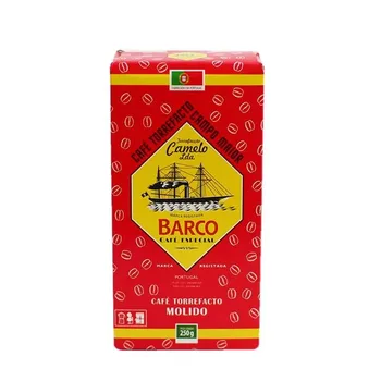 Coffee 100% roasted ground, 250g boat
Coffee 100% roasted ground, 250g boat