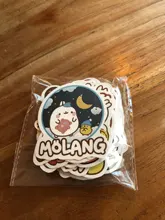 50 unids/set lindo zorro conejo Anime pegatinas de PVC a prueba de agua Scrapbooking DIY adhesivo de papelería Kawaii Jounal pegatinas