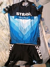 Strava-Conjunto de ropa de ciclismo 20D para hombre, uniforme para bicicleta de montaña, secado rápido, traje Culotte corto, verano 2021