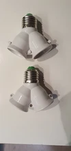 Splitter-Adapter-Holder Bulbs-Socket Extended Led-Lamp Photo-Studio E27 3in1