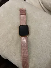 UTHAI-Correa de cuero para Apple Watch, banda de 40mm y 44mm para apple wtch 4/5, pulsera de moda para iWatch 3/2/1