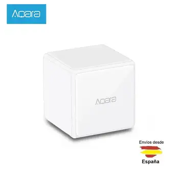 Smart Sensor Controller 6 actions Magic Cube Aqara ZigBee Version Homekit Compatible with the App My Home
Smart Sensor Controller 6 actions Magic Cube Aqara ZigBee Version Homekit Compatible with the App My Home