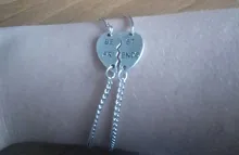 2 unids/set moda colgante Best Friends pulseras para las mujeres las niñas rompecabezas corazón brazaletes de la Amistad ForeverJewelry regalo