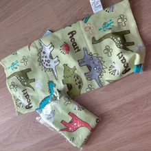 Bufanda de algodón para niños, niñas y bebés, con dibujo de dinosaurio, 100%, anillo redondo, para el cuello, cálida, para primavera, otoño e invierno, nueva