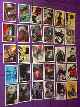 Cartas de Anime de Tokyo Ghoul para niños, tarjeta de mensaje de felicitación, juguetes de regalo de Navidad, 30 Uds.