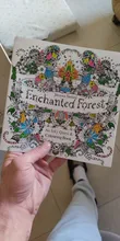 24 páginas de la edición en inglés de bosque encantado libros para colorear para adultos niños Anti estrés pintura dibujo arte coloración libro