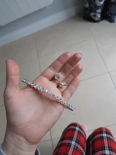 Blijary-Conjunto de joyería nupcial de cristal plateado para dama de honor, Gargantilla geométrica, collar, pendientes para mujer, conjuntos de joyería de boda