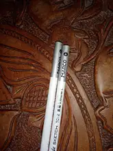 Lápiz de dibujo profesional para bocetos, Base no tóxica, color marrón y blanco, para resaltar, boceto, lápiz de carbón