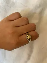 ¡Venta al por mayor! Anillos Foxanry de Plata de Ley 925 con cara sonriente para mujer, cadena creativa y sencilla, regalos geométricos para fiestas