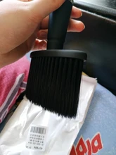 Brochas de barbero para pelo profesional, cepillo negro suave para pelo, cepillo de barba, herramienta de estilismo de peluquería