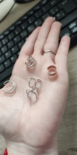 3 uds moda Simple liso puños de oído pendientes de Clip pendientes largos aretes pendientes para las mujeres sin Piercing falso cartílago pendientes de joyas de regalo