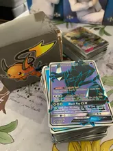Pokemon GX-cartas brillantes TAKARA TOMY, juego de cartas VAMX de batalla, juguete para niños