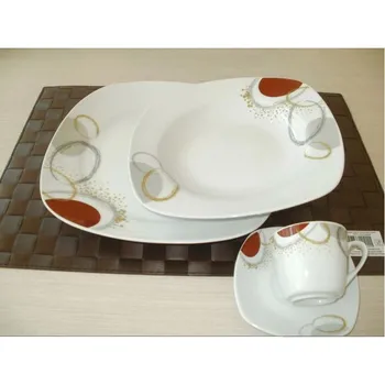 SERVICE TABLEWARE PORCELAIN PLATES FROM 31 PCs CIRCLES
SERVICE TABLEWARE PORCELAIN PLATES FROM 31 PCs CIRCLES