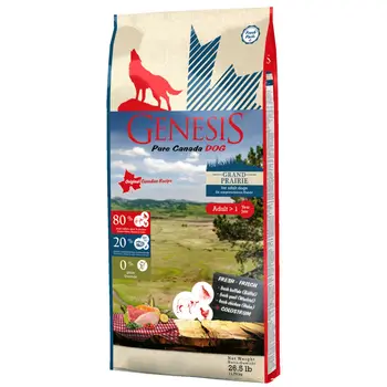 Genesis pure Canada Grand Prairie adult D/dogs chicken/Buffalo/Quail x 1 pc
Genesis pure Canada Grand Prairie adult D/dogs chicken/Buffalo/Quail x 1 pc