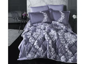Multicolored Duvet and Duvet Cover Set Single Single Satin Sleep Set Made of 100% Cotton MELROSE GRAY
Multicolored Duvet and Duvet Cover Set Single Single Satin Sleep Set Made of 100% Cotton MELROSE GRAY