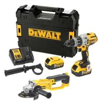 DRILL 18V SCREWDRIVER 13MM 2 BAT LI + 125MM GRINDER DEWALT
DRILL 18V SCREWDRIVER 13MM 2 BAT LI + 125MM GRINDER DEWALT