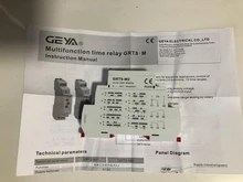 Timer-Relay Multifunction GEYA 220V Ac Dc 16A GRT8-M Ce with Choices 12V 24V
