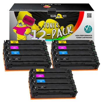 12pcs Compatible CE410X CE411A CE412A CE413A Toner Cartridge for HP Color LaserJet MFP M375nw400 M451dw400 M475dw MFP Printer
12pcs Compatible CE410X CE411A CE412A CE413A Toner Cartridge for HP Color LaserJet MFP M375nw400 M451dw400 M475dw MFP Printer