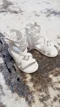 2021 nuevos niños sandalias romanas de alto-top planos sandalias de playa para niños niñas zapatos de princesa zapatos de Color sólido zapatos de la lluvia de SMG118