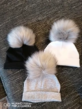 Sombreros de algodón con pompón para bebé, accesorios para fotos de recién nacido, sombrero para niño, accesorios para niño, gorra para niño niña, gorros para bebé