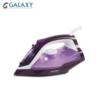 Iron GALAXY GL6124 electric steam iron for clothes with adjustable Ceramic sole for ironing vertical steam overheat protection 
Iron GALAXY GL6124 electric steam iron for clothes with adjustable Ceramic sole for ironing vertical steam overheat protection