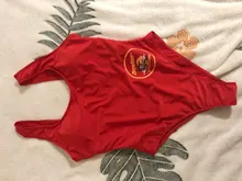 BAYWATCH BFUSTYLE Classic EE.UU. traje de Baño Mujeres Sexy Traje De Baño Rojo de Una Pieza Bañista traje de Baño Tanga Trajes de Baño