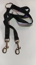 Correa de nailon con doble forma de V para perro, accesorio para mascotas, Collar, correas de plomo, 2 vías, 2 en 1, para caminar