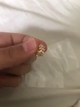 Pendientes Piercing de acero inoxidable para mujer, 1 pieza, accesorios, joyería 2021, estrella de circón, Hoja Redonda