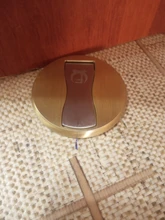 KAK-Tope de puerta magnético ajustable de acero inoxidable, equipo de mobiliario resistente al agua, adhesivo, sin agujeros, soporte