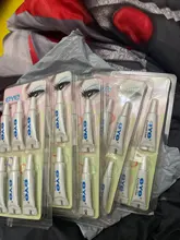 Pegamento para pestañas postizas, 6 uds., práctico, resistente al agua