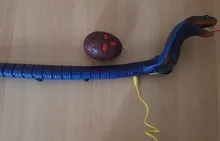 Figura de serpiente de juguete con Cable USB para niños, juguete de robot de Control remoto con Cable USB, divertido y terrorífico, regalo de Navidad para niños