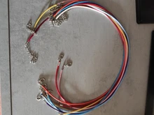 10 unids/lote 2 mm de cuero Real hecho a mano ajustable trenzado collares de cuerda y amuletos colgantes resultados langosta cierre cable cadena