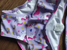 3-16Y unicornio de dos piezas Grils traje 2021 de alta calidad de los niños traje de niñas traje de baño Bikini conjunto 9055