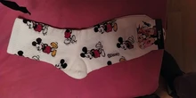 Disney-Calcetines de algodón con estampado de Mickey Mouse, para adultos
