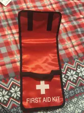 Kit de primeros auxilios para coche, bolsa plegable de alta capacidad para tratamiento de emergencia, para viaje o Camping, impermeable, portátil