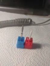 Brocas de taladro de cerámica para uñas, 10 tipos, accesorios de manicura, cortador de fresado adecuado para todas las máquinas de perforación de uñas