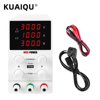 4 Digits Display Regulated Laboratory Power Supply Adjustable 30V 5A 30V 10A DC Current Stabilizer Voltage Regulator 110V/220V
4 Digits Display Regulated Laboratory Power Supply Adjustable 30V 5A 30V 10A DC Current Stabilizer Voltage Regulator 110V/220V