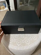 Stud-Ornament Jewelry-Box Storage-Box Earrings Multi-Function Large High-Capacity Double-Layer