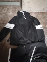 Conjunto de chándal con capucha para hombre, sudadera con cordón, ropa deportiva, jersey de dos piezas, informal, otoño e invierno, 2020