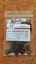 Anillo de goma negro NBR, lote de 50 unidades, OD5/5,5/6/6 5/7/8/8 5/9/10/10 5/11/11, anillo redondo de 5/12/13x2mm, juntas de sellado de aceite