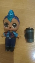 L O L ¡Sorpresa! Juego de muñeca brillante con ropa y zapatos para niño, juguete Punk, edición limitada
